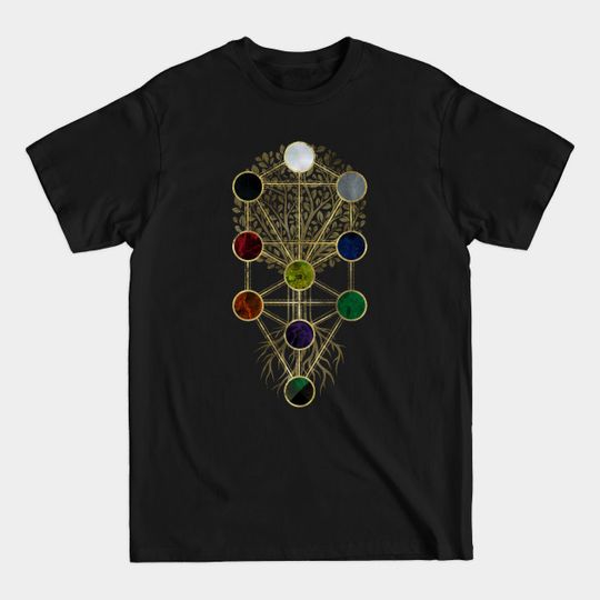 Discover Kabbalah The Tree of Life - Etz Hayim - Tree Of Life - T-Shirt
