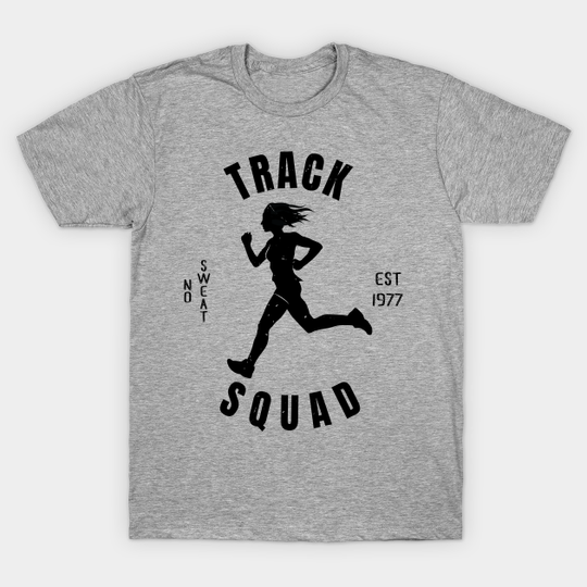 Discover Womens Athletics Track Squad Girl Athlete Gift - Womens Running - T-Shirt