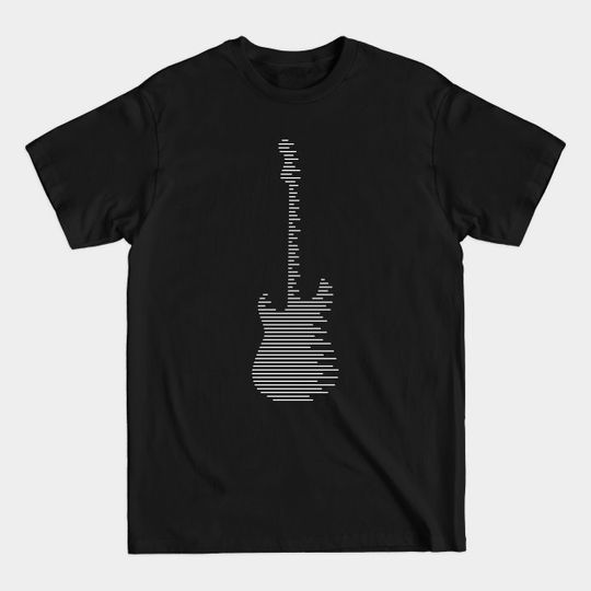 Discover guitar electric music bars - Electric Guitar - T-Shirt