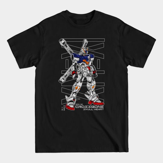 Discover Crossbone Skull Heart B - Gundam - T-Shirt