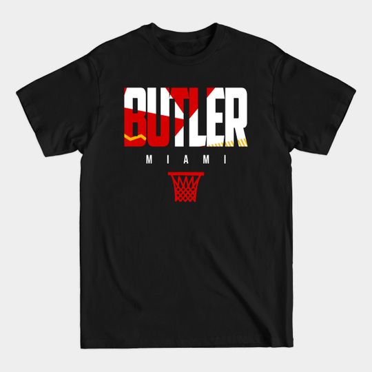 Discover Butler Miami Basketball Warmup - Heat - T-Shirt