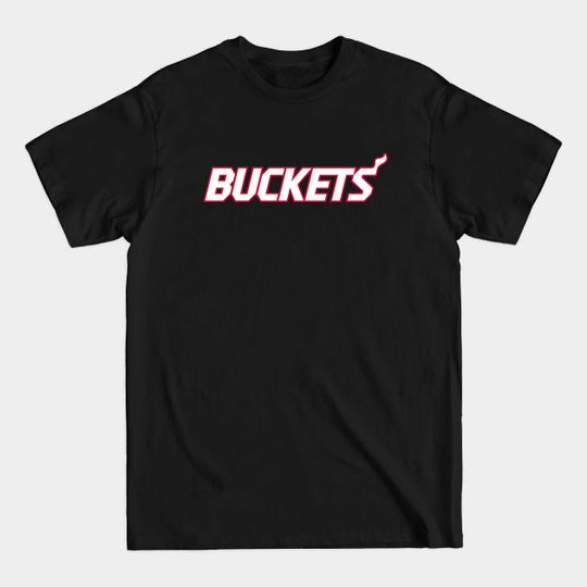 Discover Buckets - Black - Jimmy Buckets - T-Shirt