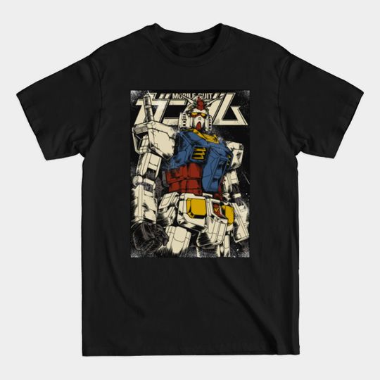 Discover The First Gundam Colored ver. - Gundam - T-Shirt