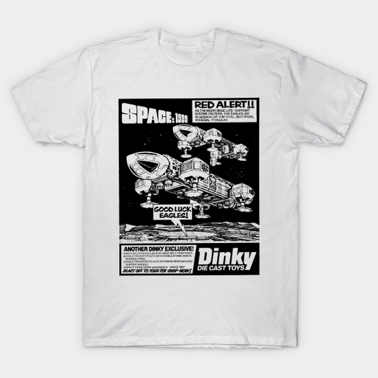 Discover Vintage Die Cast Toys Space 1999 - Toys - T-Shirt