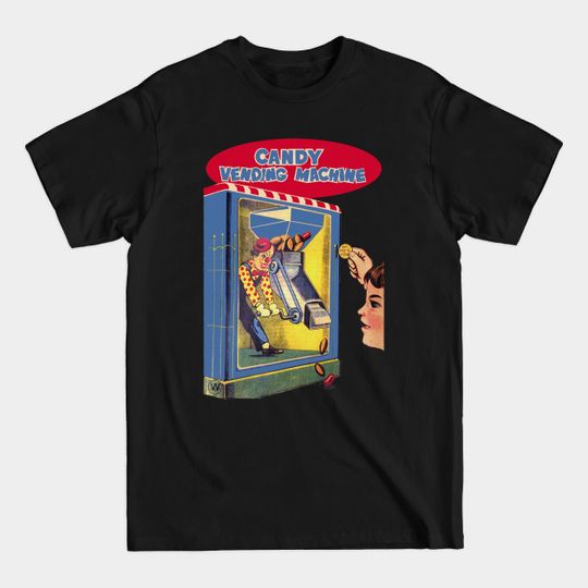 Discover 1930 Vintage Candy Vending Machine - Toys - T-Shirt