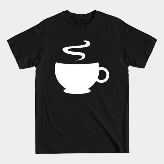 Discover Minimal Coffee Cup - Coffee - T-Shirt