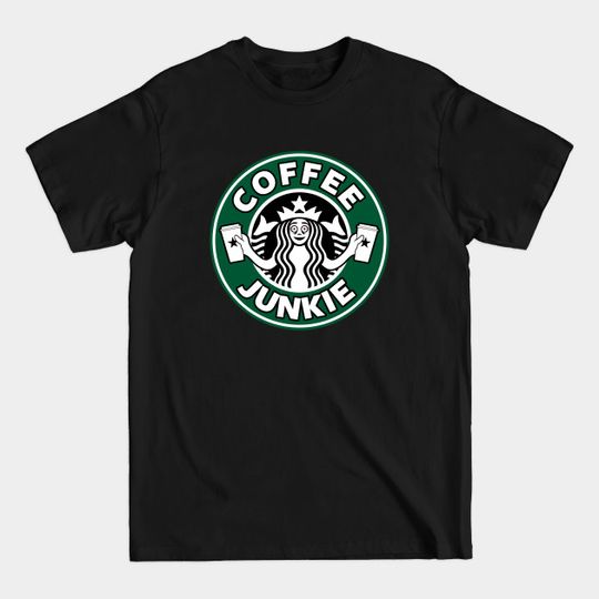 Discover Coffee Junkie - Coffee - T-Shirt