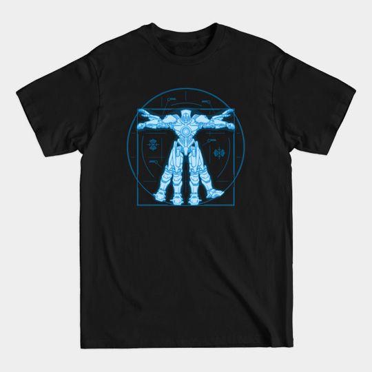 Discover Vitruvian Jaeger - Movies - T-Shirt