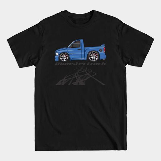 Discover Monster Truck-Blue - Ram Truck - T-Shirt