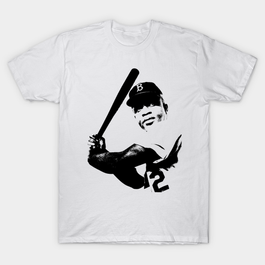 Discover Jackie Robinson Pop Art Portrait - Jackie Robinson - T-Shirt