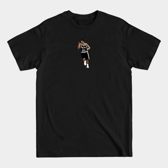 Discover Tim Duncan Pixel Running - Tim Duncan - T-Shirt