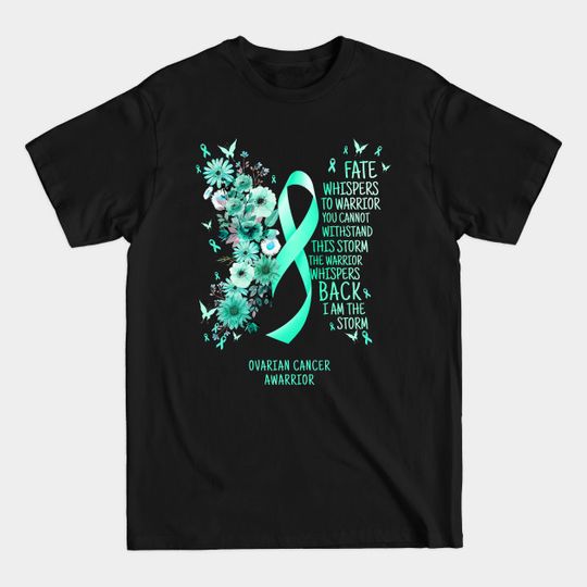 Discover Ovarian Cancer Warrior - I Am The Storm T-Shirt