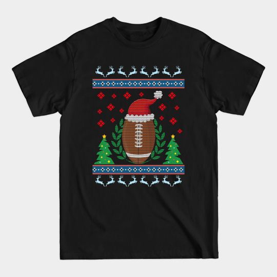 Discover Football Ugly Christmas Sweater Funny Footballer - Football Ugly Christmas Sweater - T-Shirt
