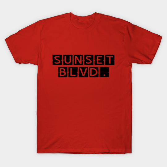 Discover Sunset Blvd. - Billy Wilder - T-Shirt