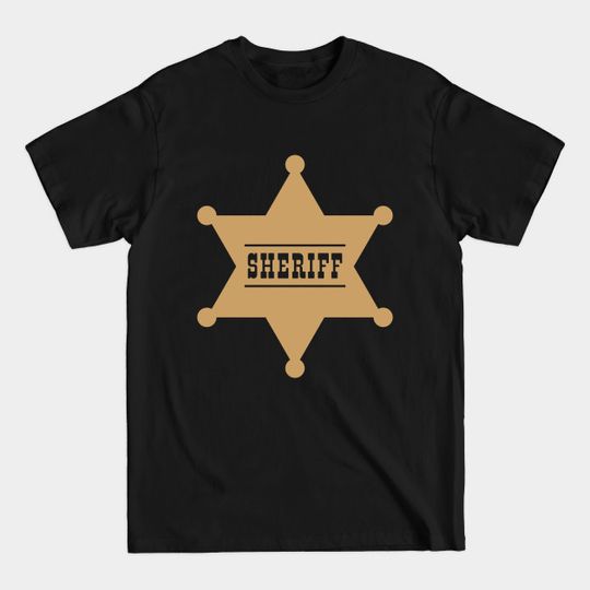 Discover Sheriff’s Star (Cowboy) - Western - T-Shirt