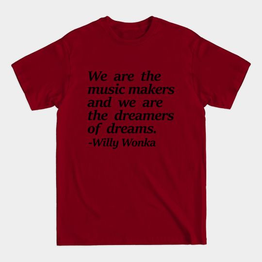 Discover Willy Wonka Roald Dahl - Willy Wonka - T-Shirt