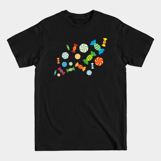 Discover Rainbow Sugar Crush - Candies - T-Shirt