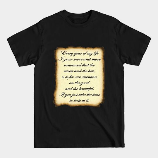 Discover The Good and the Beautiful - Beauty - T-Shirt