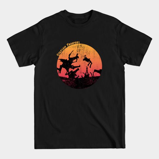 Discover Starship Troopers (Sunset Vibe) - Starship Troopers - T-Shirt