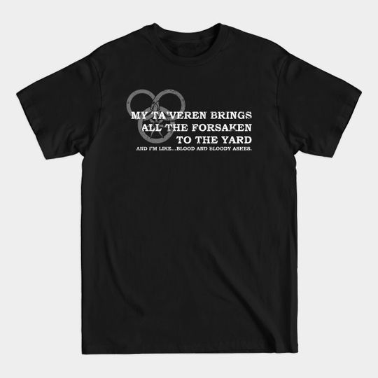 Discover Ta'veren Distressed. - Wheel Of Time - T-Shirt