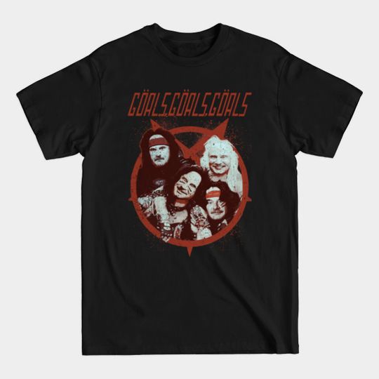 Discover "GOALS,GOALS,GOALS" - Motley Crue - T-Shirt