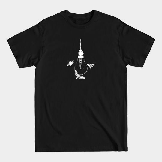 Discover Moths Beat Themselves to Death Against the Lights - Modest Mouse - T-Shirt