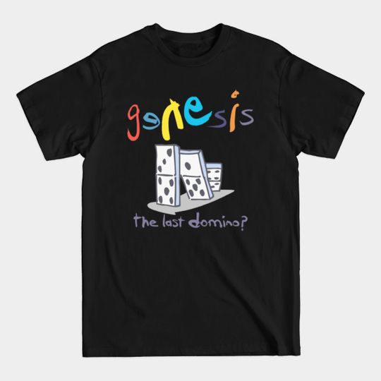 Discover GENESIS THE LAST DOMINO - Genesis Band - T-Shirt