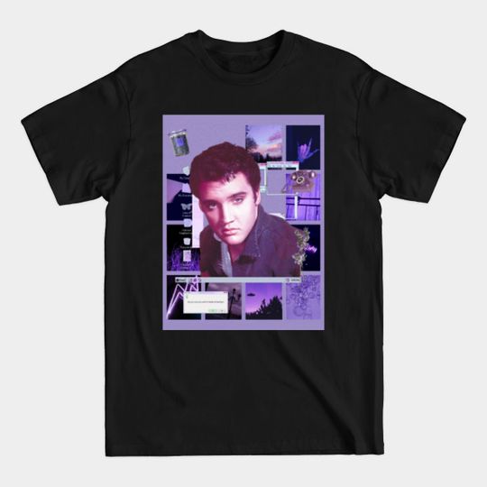 Discover Purple Presley - Elvis - T-Shirt