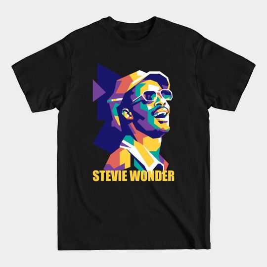Discover Stevie Wonder Popart - Stevie Wonder - T-Shirt