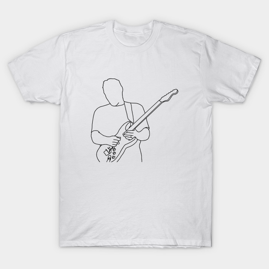 Discover David Gilmour Minimalistic Design - David Gilmour - T-Shirt