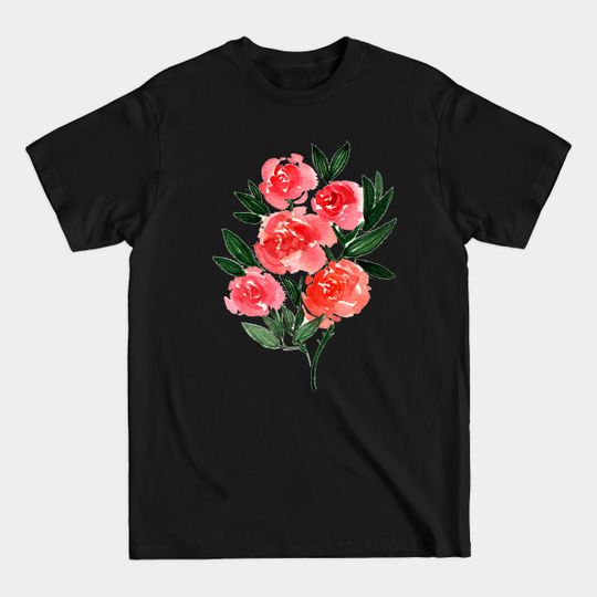 Discover A bunch of rose - Rose - T-Shirt