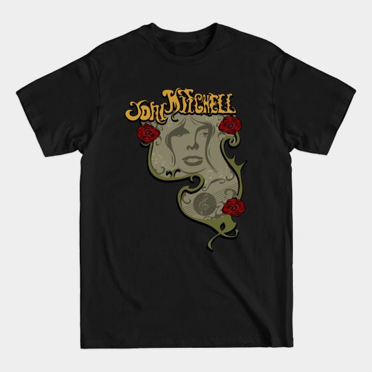 Discover J M - Joni Mitchell - T-Shirt