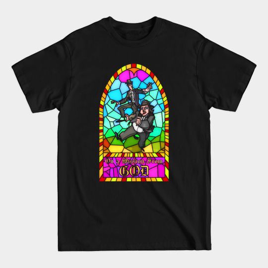 Discover On a Mission From God - Blues Brothers - T-Shirt