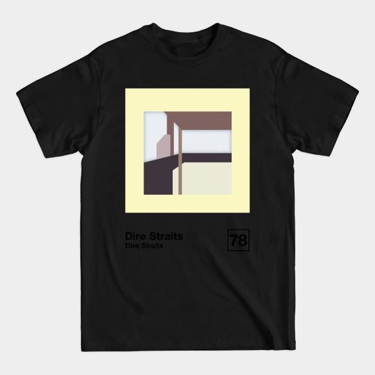 Discover Dire Straits / Minimalist Style Graphic Poster Design - Dire Straits - T-Shirt