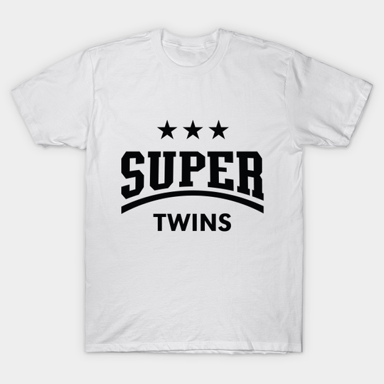 Discover Super Twins (Black) - Twins - T-Shirt