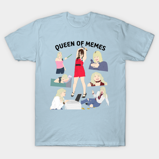 Discover Queen of Memes - Hilary Duff - T-Shirt