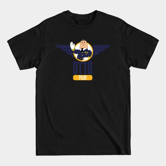 Discover Otto the Inflatable Pilot - Airplane - T-Shirt