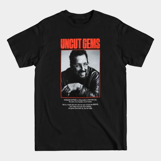 Discover not UNCUT GEMS - Not Uncut Gems - T-Shirt