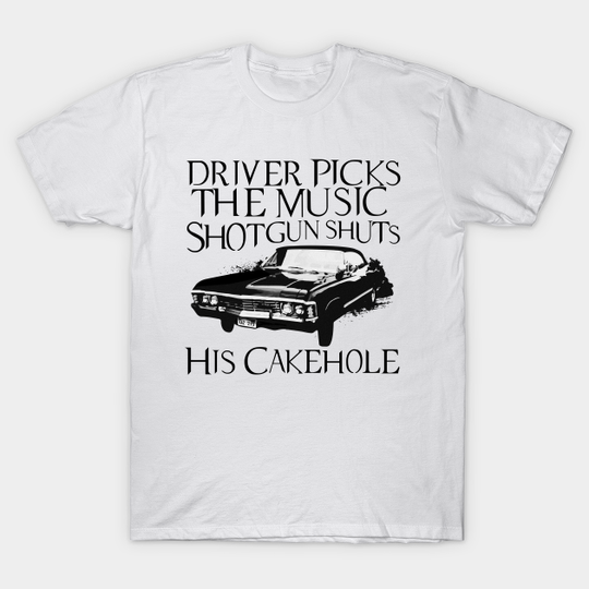 Discover Driver Picks The Music - Supernatural - T-Shirt
