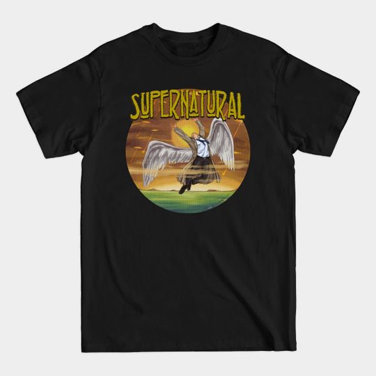 Discover Supernatural: Castiel Fallen - Supernatural - T-Shirt