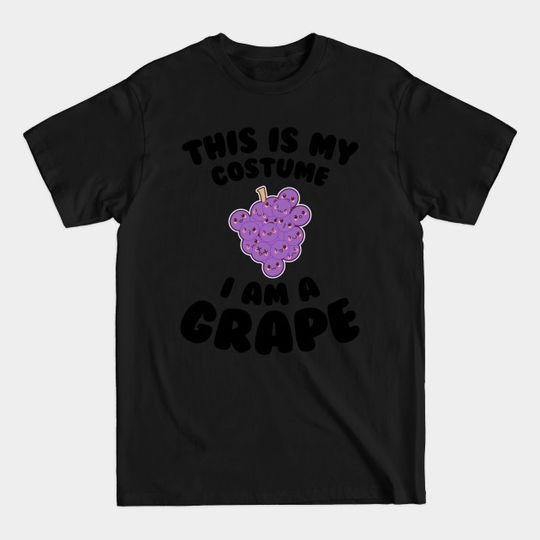 Discover This Is My Costume I Am A Grape - Grape - T-Shirt