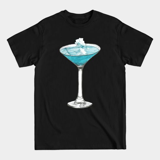 Discover Wave-tini, please - Martini - T-Shirt