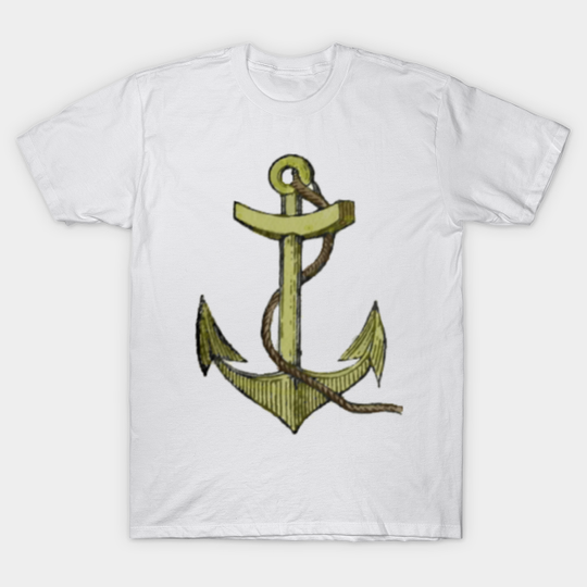 Discover Gold Anchor - Anchor - T-Shirt