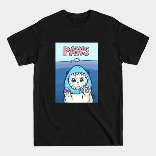 Discover Paws - Jaws Kitty Cat - Jaws - T-Shirt