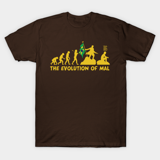 Discover The Evolution Of Mal - Firefly - T-Shirt