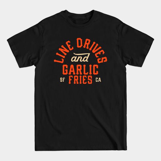 Discover Garlic Fries - Baseball - T-Shirt