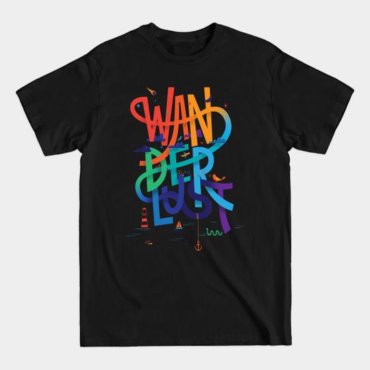 Discover Wanderlust - Travel - T-Shirt