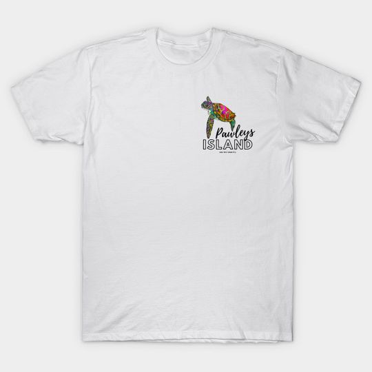 Discover Front & Back Pawleys Island - Beach - T-Shirt