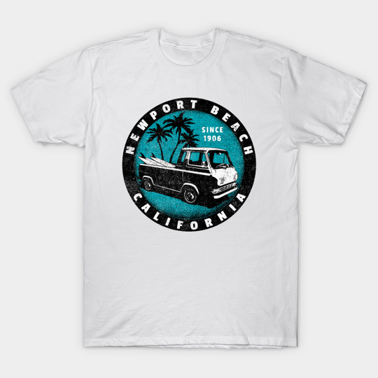 Discover Newport Beach, California - Newport Beach - T-Shirt