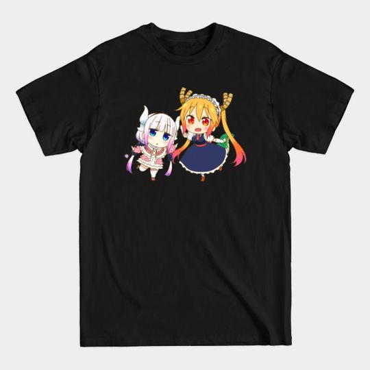 Discover Kanna and Tohru - Miss Kobayashi's Dragon Maid - Dragon Maid - T-Shirt
